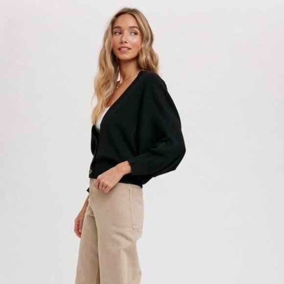 CLEAR OUT!!!! Dolman Sleeves Spring Cardi - Picture 6 of 11